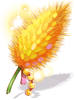 Exquisite Yellow Foxtail Model [1]