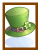 St Patrick's Hat Box
