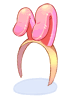 Costume Pink Bunny Hair Band
