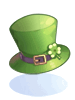 Costume Green Clover Hat