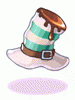 Costume Mint Chocolate Bonnet