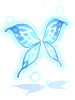 Costume Blue Fairy Wings