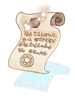 Candy Bag Blessing Scroll(Ranged)