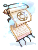 Shadow Elegance Scroll