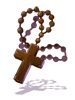 Wood Rosary
