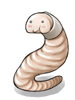 Plump Earthworm Charm [1]