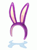 Costume Bunny Hairband (Purple)