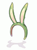 Costume Bunny Hairband (Green)