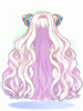 Costume Demi Freyja Hair