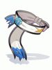 Costume Blue Sura Headscarf