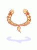 Costume Braid Half Up (Yellow)