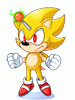 Costume Mini Super Sonic