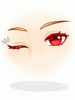 Costume Twinkling Bloody Eye
