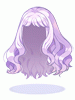 Costume Fluffy Semi-Long Hair(Light Purple)