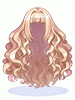 Costume Long Wave (Light Brown)