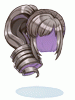 Costume Side Roll Pony (Black)