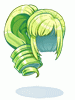 Costume Side Roll Pony (Green)