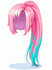 Costume Alpha Long Ponytail