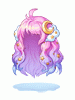Costume Starry Long Wave