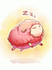Costume Sleep Sheep (Red)