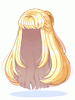Costume: Yellow Ranger Hair