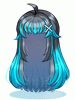 Costume Neon Half Long