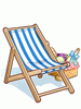 Costume Blue Sunbed