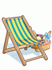 Costume Green Sunbed