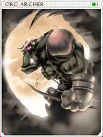 Orc Archer Card