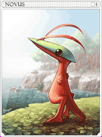 Red Novus Card