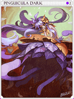 Dark Pinguicula Card