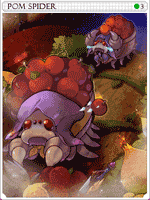 Pom Spider Card
