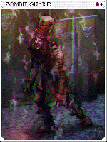 Zombie Guard Card