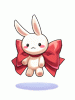 Costume Ribbon Rabbit Bag