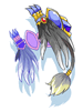 Costume Imperial Feather