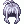 Costume Ponytail Hair (Blue)