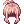 Costume Ponytail Hair (Pink)