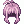 Costume Ponytail Hair (Purple)