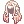 Costume Rose wave (Blonde Pink)